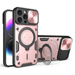 CD-Textur Schiebbares Camshield Magnetisches Halterung Handyhülle, Für iPhone 17e / 16e, Für iPhone 17 Pro Max, Für iPhone 17 Pro, Für iPhone 17, Für iPhone Air, Für iPhone 16 Pro Max, Für iPhone 16 Pro, Für iPhone 16 Plus