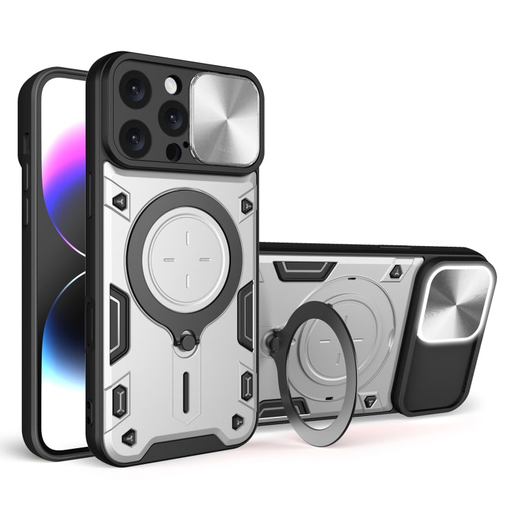 CD-Textur Schiebbares Camshield Magnetisches Halterung Handyhülle, Für iPhone 17e / 16e, Für iPhone 17 Pro Max, Für iPhone 17 Pro, Für iPhone 17, Für iPhone Air, Für iPhone 16 Pro Max, Für iPhone 16 Pro, Für iPhone 16 Plus