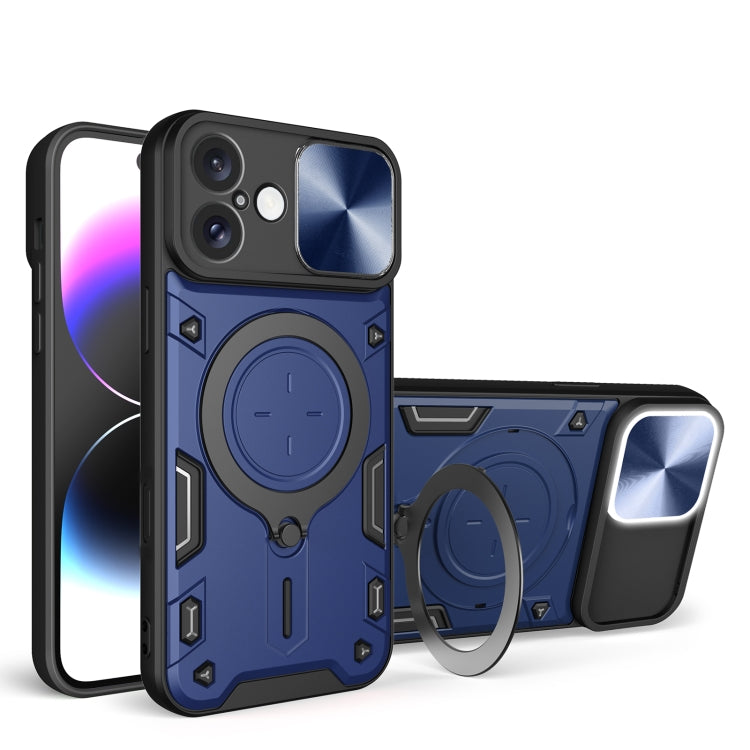 CD-Textur Schiebbares Camshield Magnetisches Halterung Handyhülle, Für iPhone 17e / 16e, Für iPhone 17 Pro Max, Für iPhone 17 Pro, Für iPhone 17, Für iPhone Air, Für iPhone 16 Pro Max, Für iPhone 16 Pro, Für iPhone 16 Plus