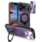 CD-Textur Schiebbares Camshield Magnetisches Halterung Handyhülle, Für iPhone 17e / 16e, Für iPhone 17 Pro Max, Für iPhone 17 Pro, Für iPhone 17, Für iPhone Air, Für iPhone 16 Pro Max, Für iPhone 16 Pro, Für iPhone 16 Plus