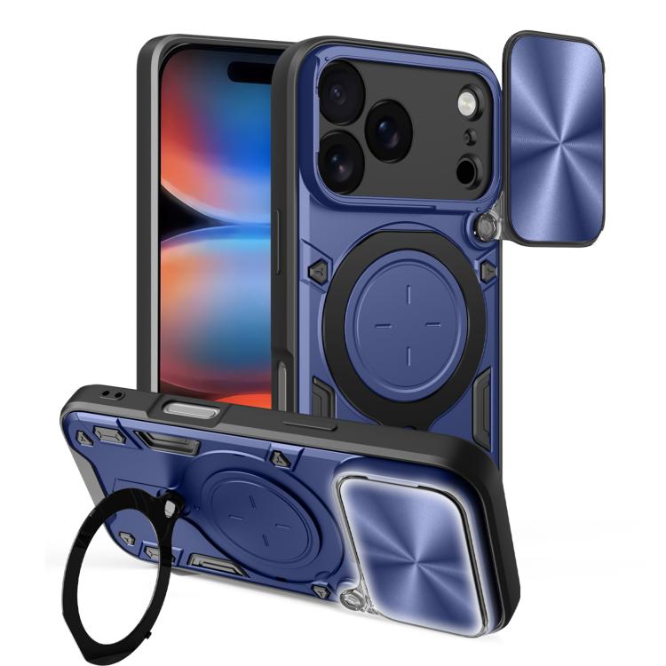 CD-Textur Schiebbares Camshield Magnetisches Halterung Handyhülle, Für iPhone 17e / 16e, Für iPhone 17 Pro Max, Für iPhone 17 Pro, Für iPhone 17, Für iPhone Air, Für iPhone 16 Pro Max, Für iPhone 16 Pro, Für iPhone 16 Plus
