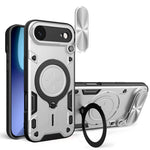 CD-Textur Schiebbares Camshield Magnetisches Halterung Handyhülle, Für iPhone 17e / 16e, Für iPhone 17 Pro Max, Für iPhone 17 Pro, Für iPhone 17, Für iPhone Air, Für iPhone 16 Pro Max, Für iPhone 16 Pro, Für iPhone 16 Plus