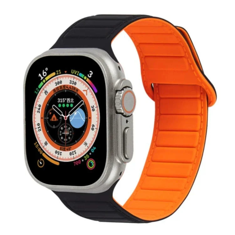 Magnetisches Silikon-Uhrenarmband von Loop, für Apple Watch 38 mm