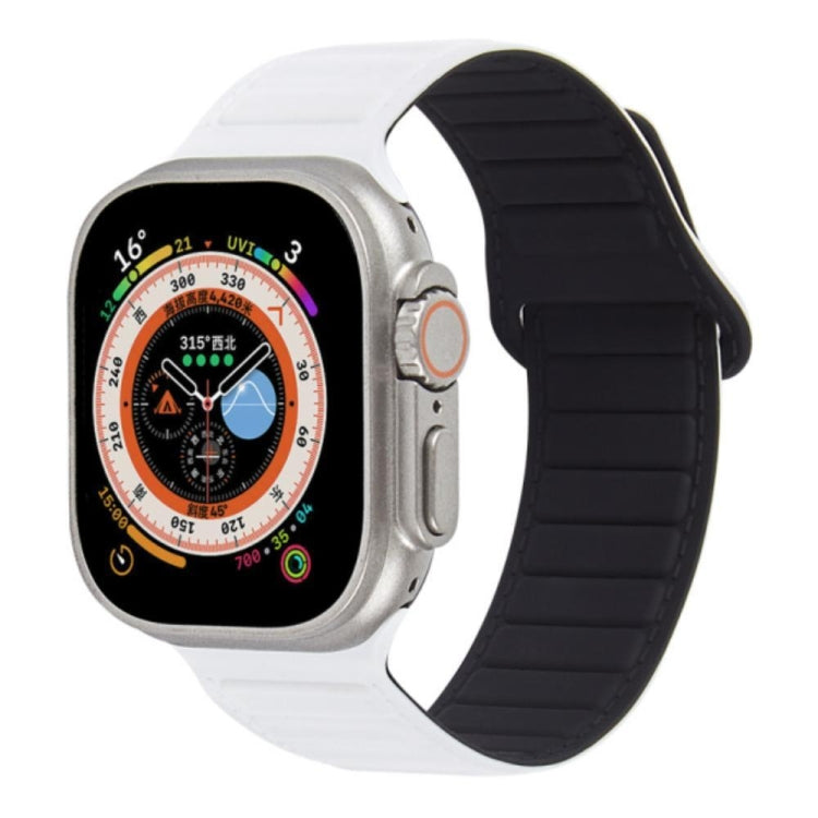 Magnetisches Silikon-Armband mit Schleife, für Apple Watch SE 2023 40mm, für Apple Watch Ultra 2 49mm, für Apple Watch 9 45mm