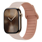 Magnetisches Silikon-Armband mit Schlaufe, für Apple Watch Series 10 46mm, für Apple Watch Series 10 42mm, für Apple Watch SE 2023 44mm