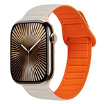 Magnetisches Silikon-Armband mit Schlaufe, für Apple Watch Series 10 46mm, für Apple Watch Series 10 42mm, für Apple Watch SE 2023 44mm