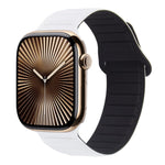 Magnetisches Silikon-Armband mit Schlaufe, für Apple Watch Series 10 46mm, für Apple Watch Series 10 42mm, für Apple Watch SE 2023 44mm
