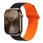 Magnetisches Silikon-Armband mit Schlaufe, für Apple Watch Series 10 46mm, für Apple Watch Series 10 42mm, für Apple Watch SE 2023 44mm