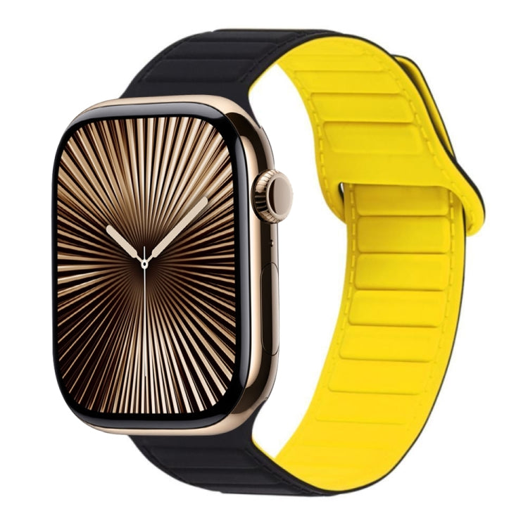 Magnetisches Silikon-Armband mit Schlaufe, für Apple Watch Series 10 46mm, für Apple Watch Series 10 42mm, für Apple Watch SE 2023 44mm