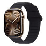 Magnetisches Silikon-Armband mit Schlaufe, für Apple Watch Series 10 46mm, für Apple Watch Series 10 42mm, für Apple Watch SE 2023 44mm