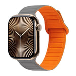 Magnetisches Silikon-Armband mit Schlaufe, für Apple Watch Series 10 46mm, für Apple Watch Series 10 42mm, für Apple Watch SE 2023 44mm