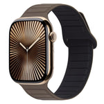 Magnetisches Silikon-Armband mit Schlaufe, für Apple Watch Series 10 46mm, für Apple Watch Series 10 42mm, für Apple Watch SE 2023 44mm