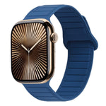 Magnetisches Silikon-Armband mit Schlaufe, für Apple Watch Series 10 46mm, für Apple Watch Series 10 42mm, für Apple Watch SE 2023 44mm