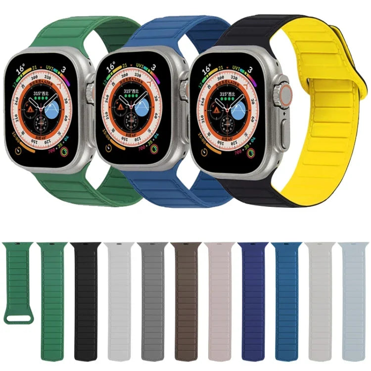 Magnetisches Silikon-Uhrenarmband von Loop, für Apple Watch 38 mm
