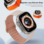 Magnetisches Silikon-Uhrenarmband von Loop, für Apple Watch 38 mm