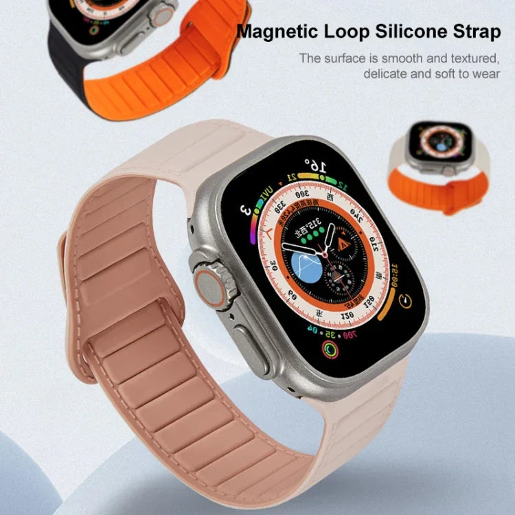 Magnetisches Silikon-Uhrenarmband von Loop, für Apple Watch 38 mm