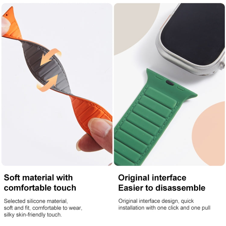 Loop Magnetisches Silikonarmband, Für Apple Watch 4 40mm, Für Apple Watch 3 38mm, Für Apple Watch 3 42mm