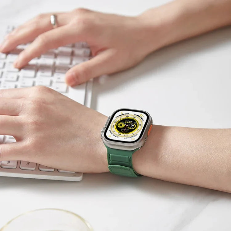 Magnetisches Silikon-Uhrenarmband von Loop, für Apple Watch 38 mm