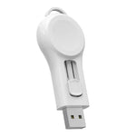 Tragbares kabelloses USB-Ladegerät mit Magnetverschluss, USB