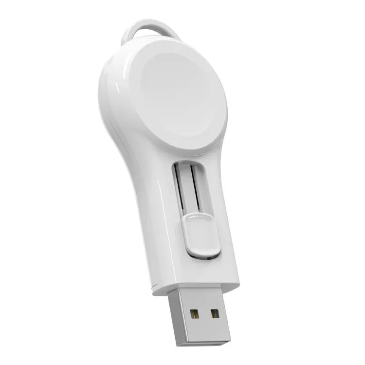 Tragbares kabelloses USB-Ladegerät mit Magnetverschluss, USB