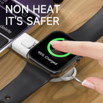 Tragbares kabelloses USB-Ladegerät mit Magnetverschluss, USB