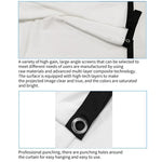 Einfache faltbare dünne Polyester Projektor-Folienvorhang, 30 Zoll 16:9, 150 Zoll 4:3, 180 Zoll 16:9, 150 Zoll 16:9, 200 Zoll 16:9