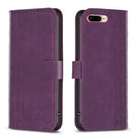Plaid Embossed Leather Phone Case, For iPhone SE 2022 / 7 / 8, For iPhone 15, For iPhone 7 Plus / 8 Plus