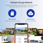 SHIWOJIA IP66 Wasserdichte 4G 3MP Solar-Dome-IP-Kamera, Zwei-Wege-Audio, PIR-Bewegungserkennung und Nachtsicht, EU, AU, USA