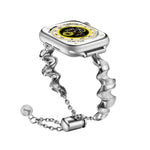 Metallarmband mit Wellenmuster, für Apple Watch 2 (42 mm), Apple Watch 2 (38 mm), Apple Watch (42 mm) und Apple Watch (38 mm)