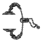 Metallarmband mit Wellenmuster, für Apple Watch 2 (42 mm), Apple Watch 2 (38 mm), Apple Watch (42 mm) und Apple Watch (38 mm)