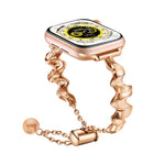Metallarmband mit Wellenmuster, für Apple Watch 2 (42 mm), Apple Watch 2 (38 mm), Apple Watch (42 mm) und Apple Watch (38 mm)