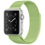 Magnetisches Edelstahl-Armband im Milanaise-Stil für Apple Watch Series 5 &amp; 4 (40 mm) / 3 &amp; 2 &amp; 1 (38 mm), 5 &amp; 4 (44 mm) / 3 &amp; 2 &amp; 1 (42 mm)