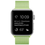 Magnetisches Edelstahl-Armband im Milanaise-Stil für Apple Watch Series 5 &amp; 4 (40 mm) / 3 &amp; 2 &amp; 1 (38 mm), 5 &amp; 4 (44 mm) / 3 &amp; 2 &amp; 1 (42 mm)
