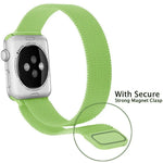 Magnetisches Edelstahl-Armband im Milanaise-Stil für Apple Watch Series 5 &amp; 4 (40 mm) / 3 &amp; 2 &amp; 1 (38 mm), 5 &amp; 4 (44 mm) / 3 &amp; 2 &amp; 1 (42 mm)