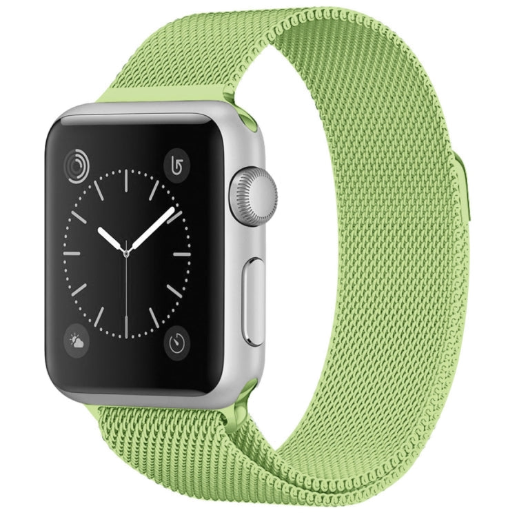Magnetisches Edelstahl-Armband im Milanaise-Stil für Apple Watch Series 5 &amp; 4 (40 mm) / 3 &amp; 2 &amp; 1 (38 mm), 5 &amp; 4 (44 mm) / 3 &amp; 2 &amp; 1 (42 mm)