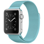 Magnetisches Edelstahl-Armband im Milanaise-Stil für Apple Watch Series 5 &amp; 4 (40 mm) / 3 &amp; 2 &amp; 1 (38 mm), 5 &amp; 4 (44 mm) / 3 &amp; 2 &amp; 1 (42 mm)