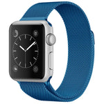 Magnetisches Edelstahl-Armband im Milanaise-Stil für Apple Watch Series 5 &amp; 4 (40 mm) / 3 &amp; 2 &amp; 1 (38 mm), 5 &amp; 4 (44 mm) / 3 &amp; 2 &amp; 1 (42 mm)