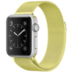 Magnetisches Edelstahl-Armband im Milanaise-Stil für Apple Watch Series 5 &amp; 4 (40 mm) / 3 &amp; 2 &amp; 1 (38 mm), 5 &amp; 4 (44 mm) / 3 &amp; 2 &amp; 1 (42 mm)