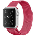 Magnetisches Edelstahl-Armband im Milanaise-Stil für Apple Watch Series 5 &amp; 4 (40 mm) / 3 &amp; 2 &amp; 1 (38 mm), 5 &amp; 4 (44 mm) / 3 &amp; 2 &amp; 1 (42 mm)