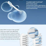 Original Xiaomi Mijia 3er-Pack Bürstenkopf Standardtyp für Sonic Electric Toothbrush T301 / T302, T301 & T302 Bürste (Weiß), T301 & T302 Bürste (Schwarz)