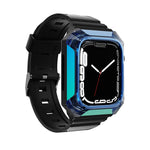 Integrierte Armor Case TPU-Uhrenarmband, Für Apple Watch SE 2025 / 2023 44mm, Für Apple Watch SE 2025 / 2023 40mm, Für Apple Watch Series 11 / 10 42mm, Für Apple Watch Ultra 3 / 2 49mm, Für Apple Watch 9 45mm, Für Apple Watch 9 41mm