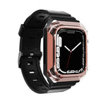 Armor Case mit integriertem TPU-Armband, für Apple Watch 2 38 mm, Apple Watch 42 mm und Apple Watch 38 mm