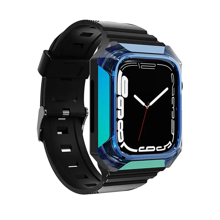 Armor Case mit integriertem TPU-Armband, für Apple Watch 2 38 mm, Apple Watch 42 mm und Apple Watch 38 mm