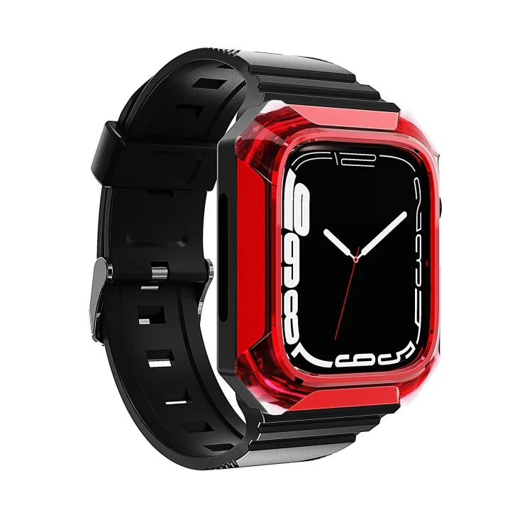Armor Case mit integriertem TPU-Armband, für Apple Watch 2 38 mm, Apple Watch 42 mm und Apple Watch 38 mm