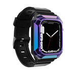 Armor Case mit integriertem TPU-Armband, für Apple Watch 2 38 mm, Apple Watch 42 mm und Apple Watch 38 mm