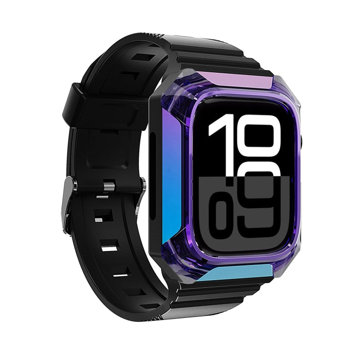 Integrierte Armor Case TPU-Uhrenarmband, Für Apple Watch SE 2025 / 2023 44mm, Für Apple Watch SE 2025 / 2023 40mm, Für Apple Watch Series 11 / 10 42mm, Für Apple Watch Ultra 3 / 2 49mm, Für Apple Watch 9 45mm, Für Apple Watch 9 41mm
