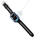 Armor Case mit integriertem TPU-Armband, für Apple Watch 2 38 mm, Apple Watch 42 mm und Apple Watch 38 mm