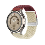 Buckle Braided Nylon Watch Band, 20mm, 22mm