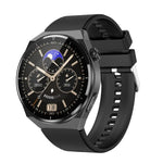 TK20 Smartwatch mit 1,39 Zoll Silikonarmband, unterstützt EKG, Fernüberwachung für Angehörige und Körpertemperaturmessung, Silikonarmband (Rot), Silikonarmband (Schwarz), Silikonarmband (Blau)