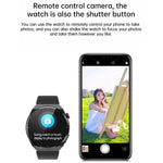TK20 Smartwatch mit 1,39 Zoll Silikonarmband, unterstützt EKG, Fernüberwachung für Angehörige und Körpertemperaturmessung, Silikonarmband (Rot), Silikonarmband (Schwarz), Silikonarmband (Blau)